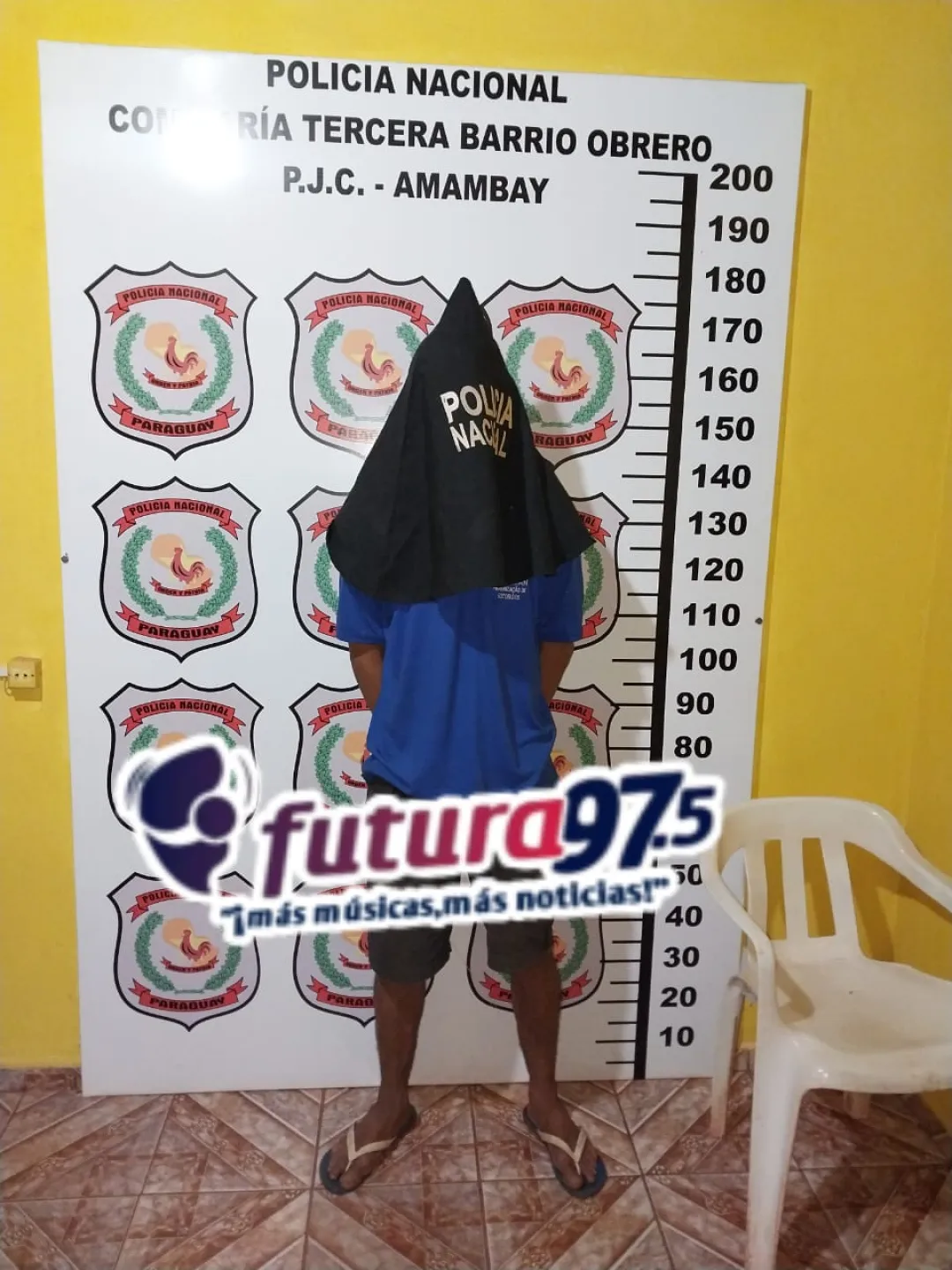 Hombre con varios antecedentes es aprehendido por hurto en el Barrio San Gerardo.