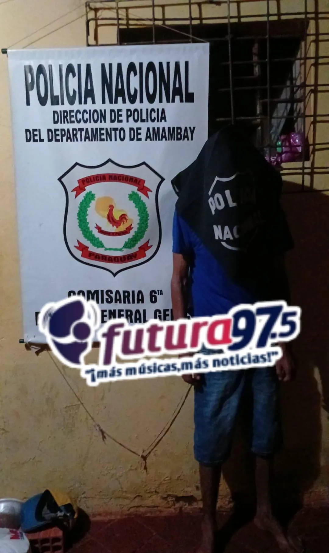 Hombre es aprehendido por maltratar y amenazar de muerte a su padre