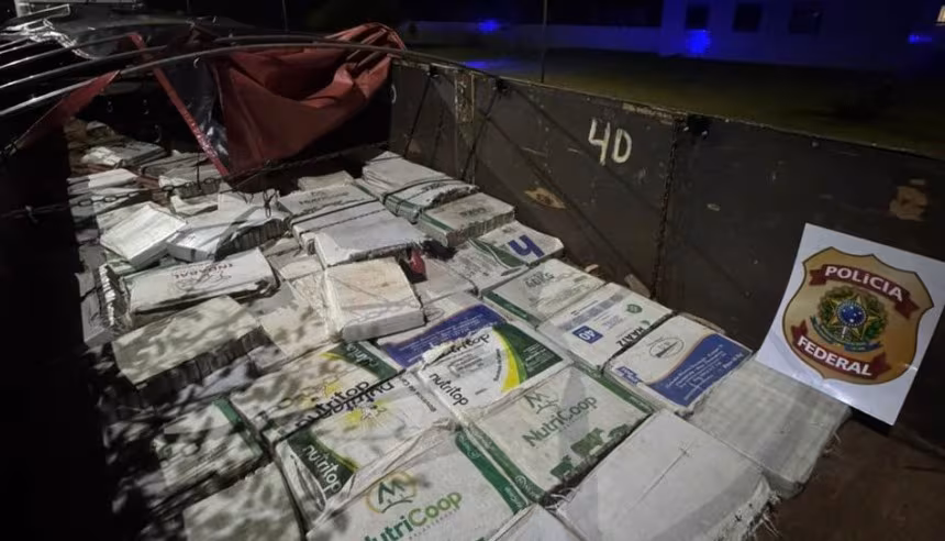 Incautan una tonelada de marihuana “made in Paraguay” en Brasil