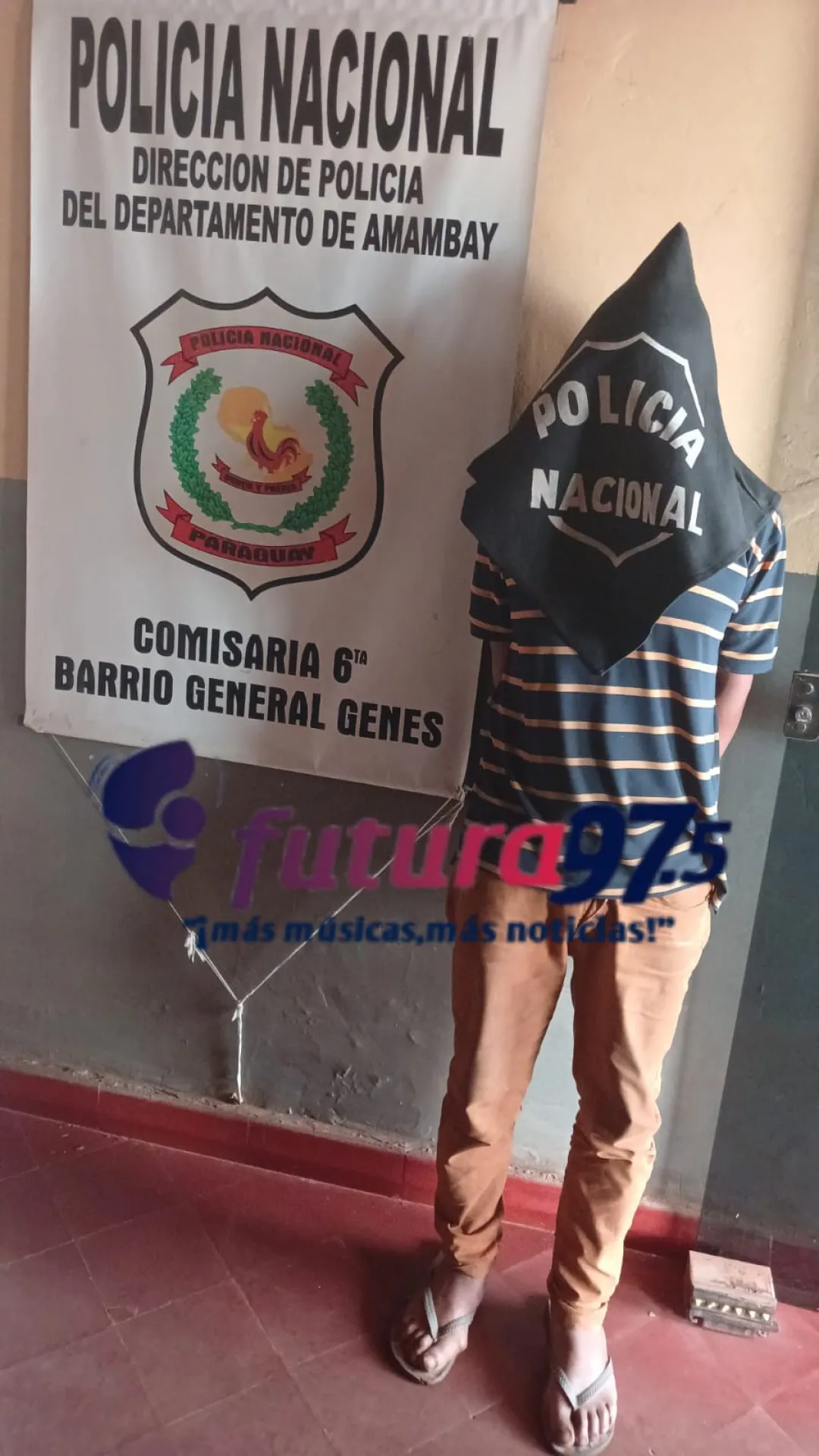 Aprehenden a hombre por maltrato a su pareja en estado de ebriedad en el Asentamiento San Lorenzo