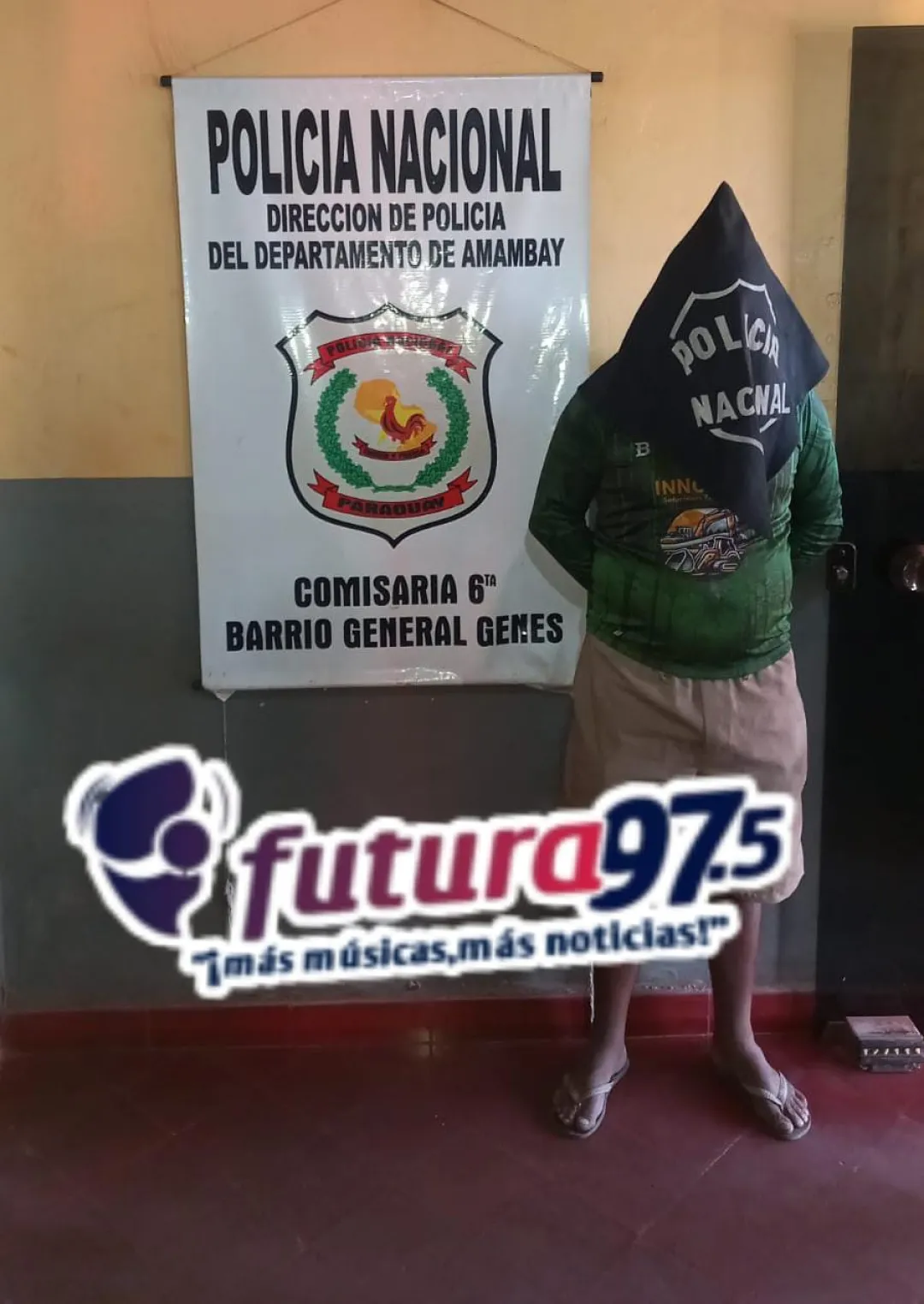 Hombre aprehendido por violencia familiar en el Asentamiento San Lorenzo