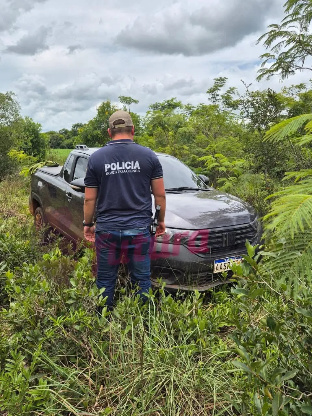 Encuentran camioneta del brasileño secuestrado en Amambay