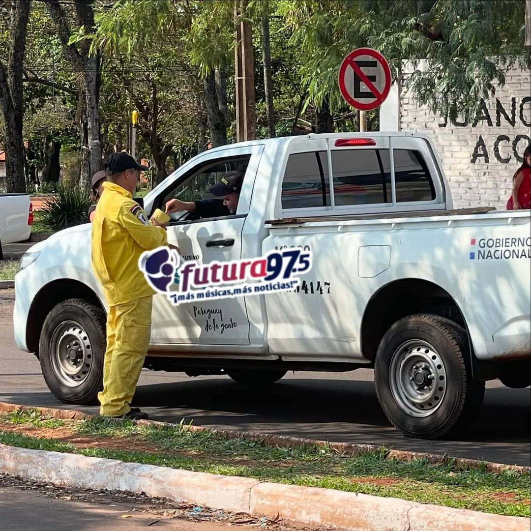 Cuerpo de Bomberos Voluntarios inicia su colecta anual en Pedro Juan Caballero