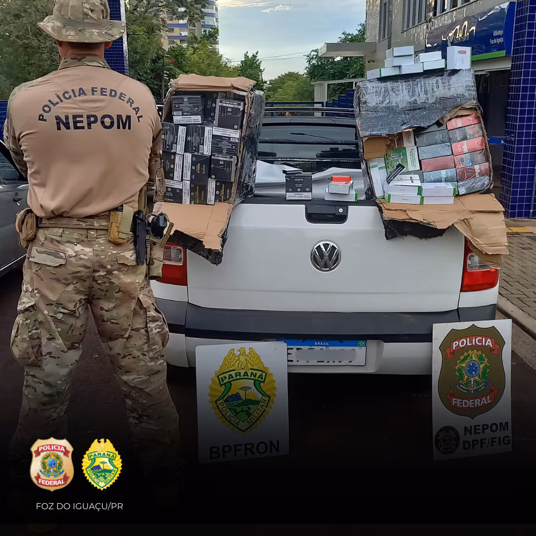 Paraguayo cae con más de 1.200 vapeadores de contrabando en Brasil