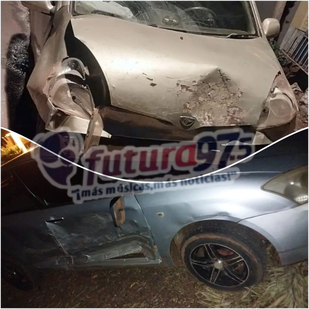 Choque de vehículos en Barrio Obrero deja lesionados y daños Materiales