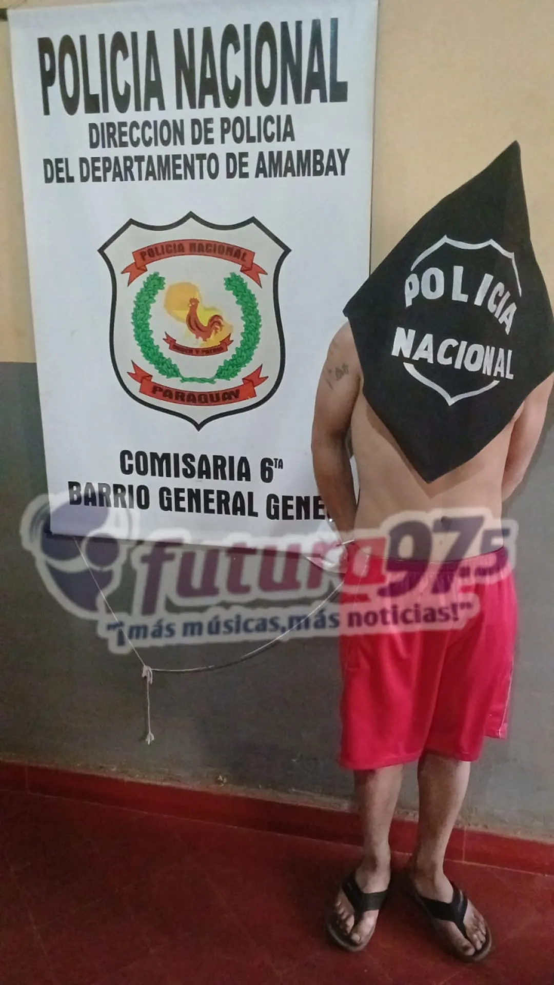 Aprehenden a menor de 16 años por maltratar a su madre en el Asentamiento San Lorenzo.