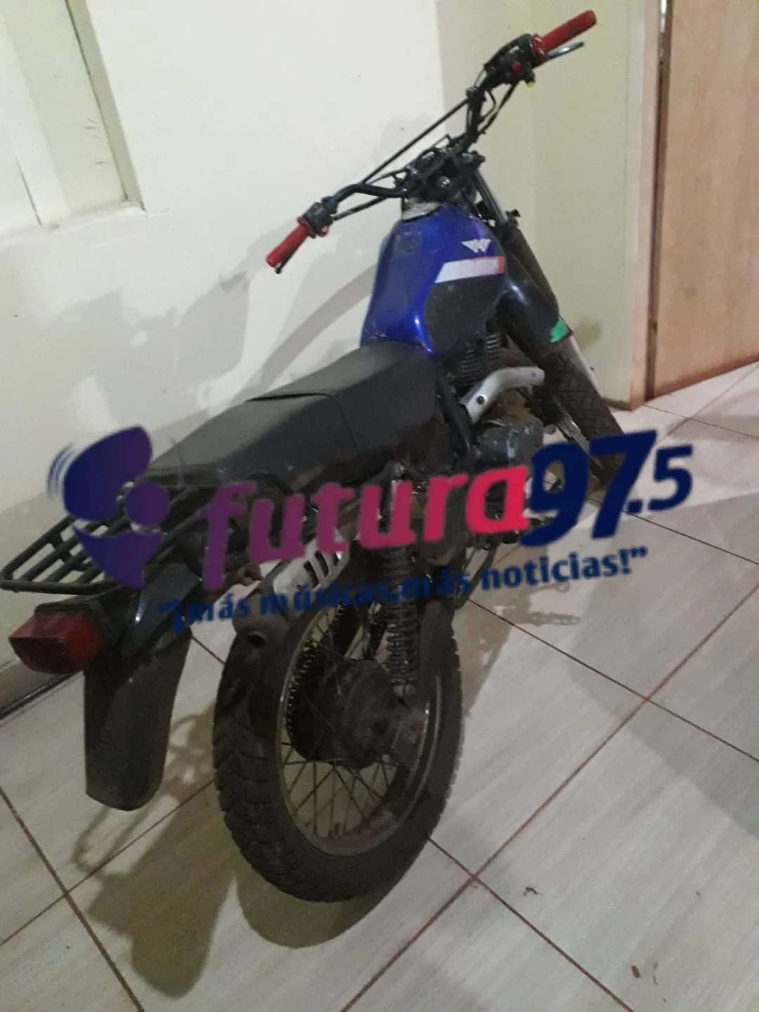 Hurtan motocicleta en el Asentamiento San Lorenzo