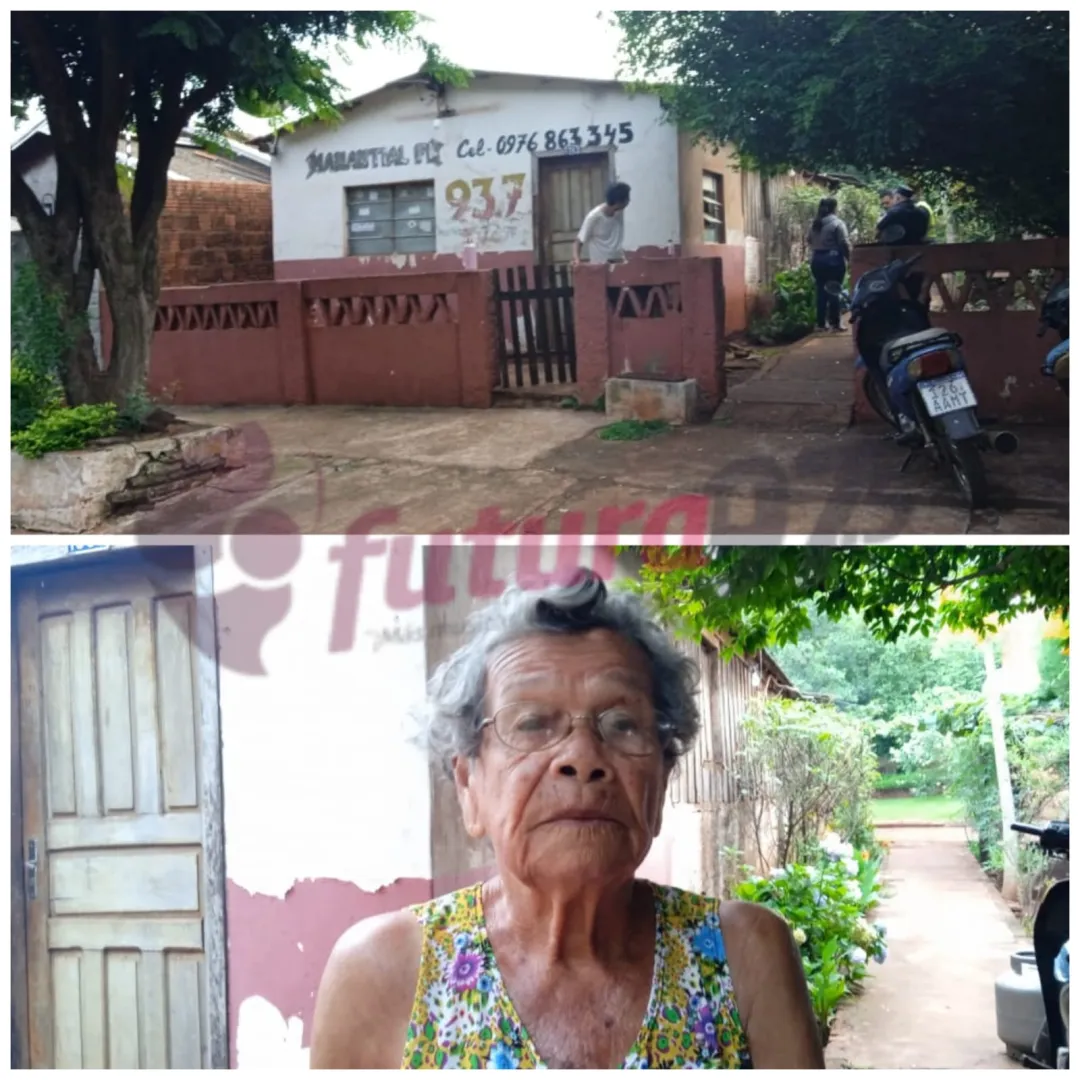 Hurto domiciliario en Barrio Guaraní: Ladrones hurtan pertenencias de una mujer de 99 años
