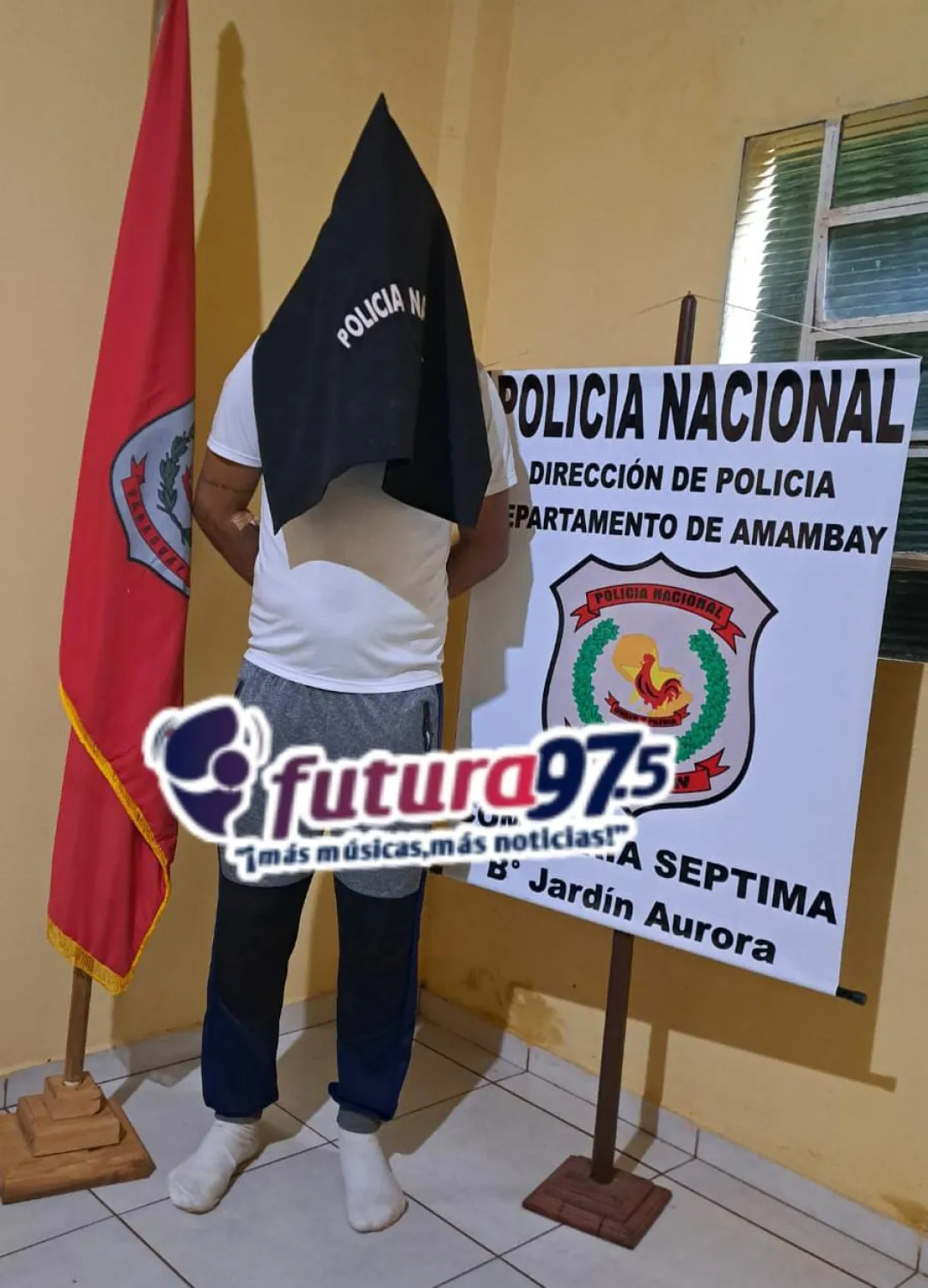 Choque de motocicletas deja un herido y un aprehendido en Pedro Juan Caballero
