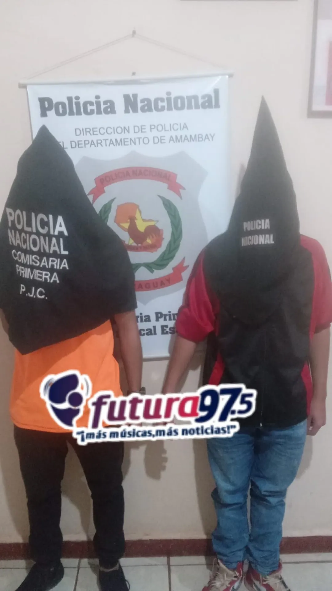 Dos jóvenes brasileños aprehendidos por intento de hurto en un supermercado