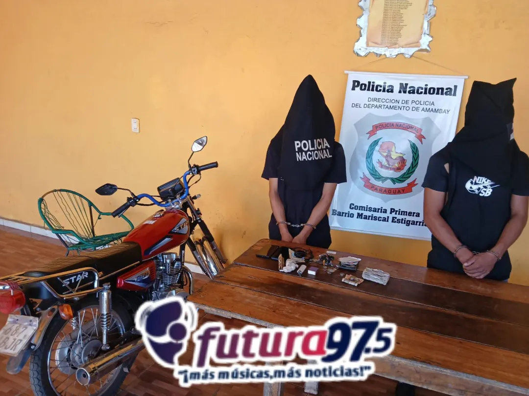 Dos jóvenes aprehendidos con marihuana tras resistirse a la policía