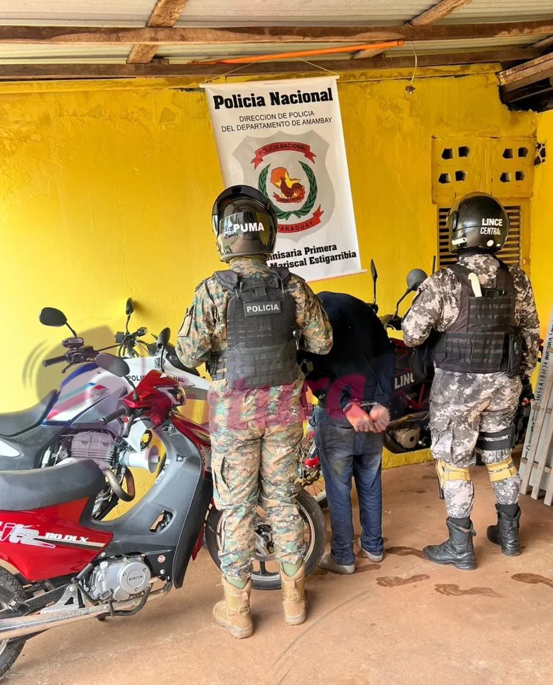 Detienen a brasileño por robo de motocicleta en Pedro Juan Caballero