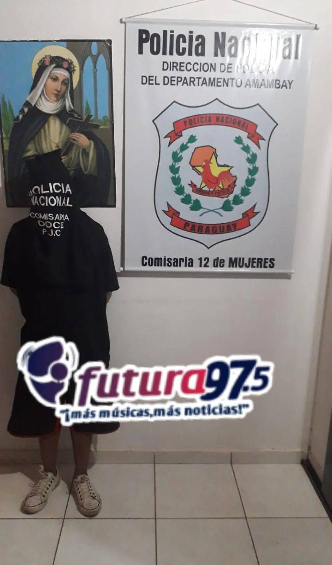 Mujer aprehendida  por hurtar en vivienda de la Fracción San Ramón