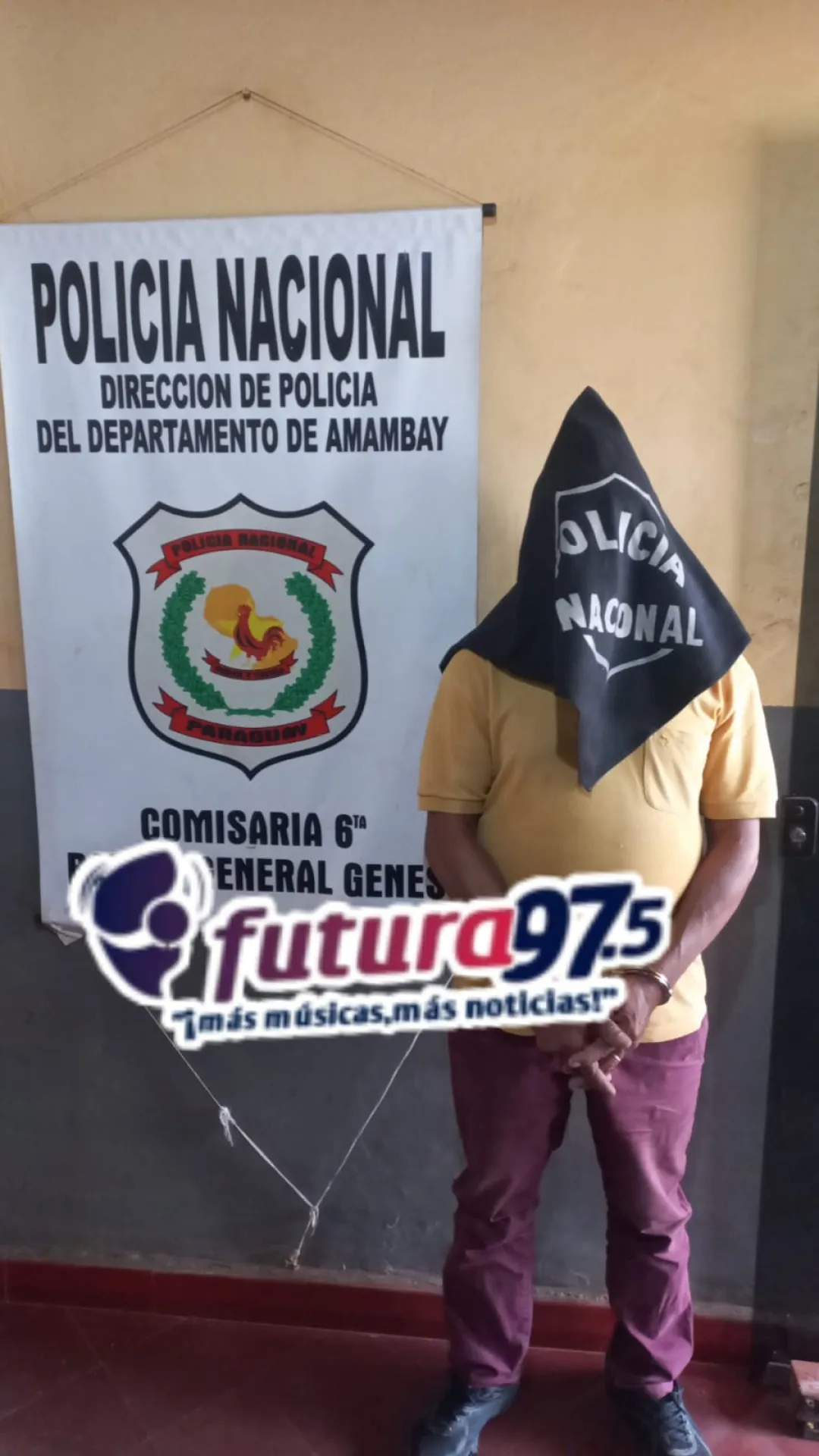 Hombre de 51 años aprehendido por abuso sexual de su hijastra de 12 años.