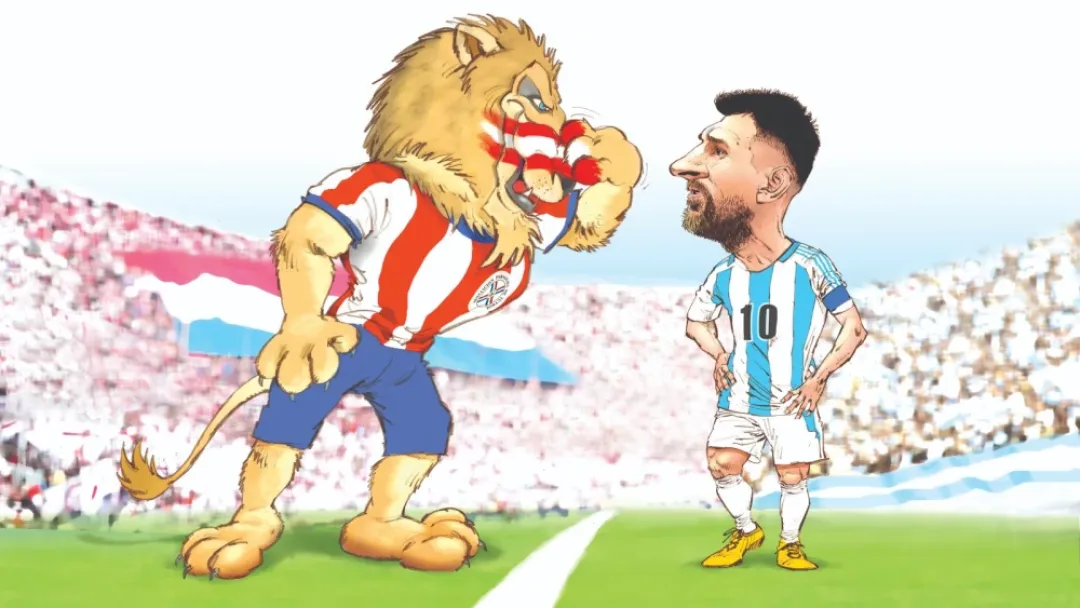 En imponente marco, Paraguay quiere bajar de su pedestal a la Argentina