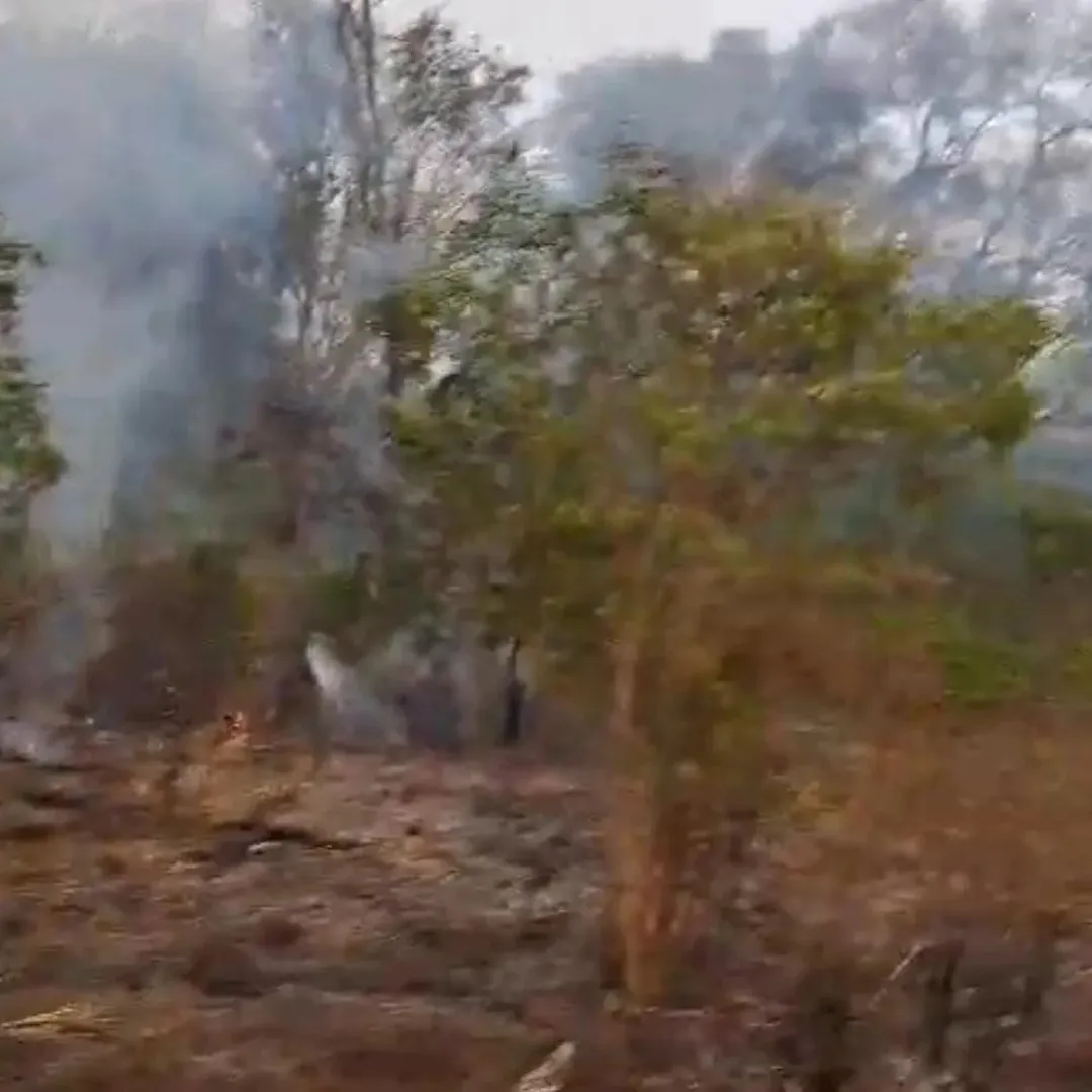 Incendio temporal en Cerro Corá fue originado intencionalmente por dos indígenas