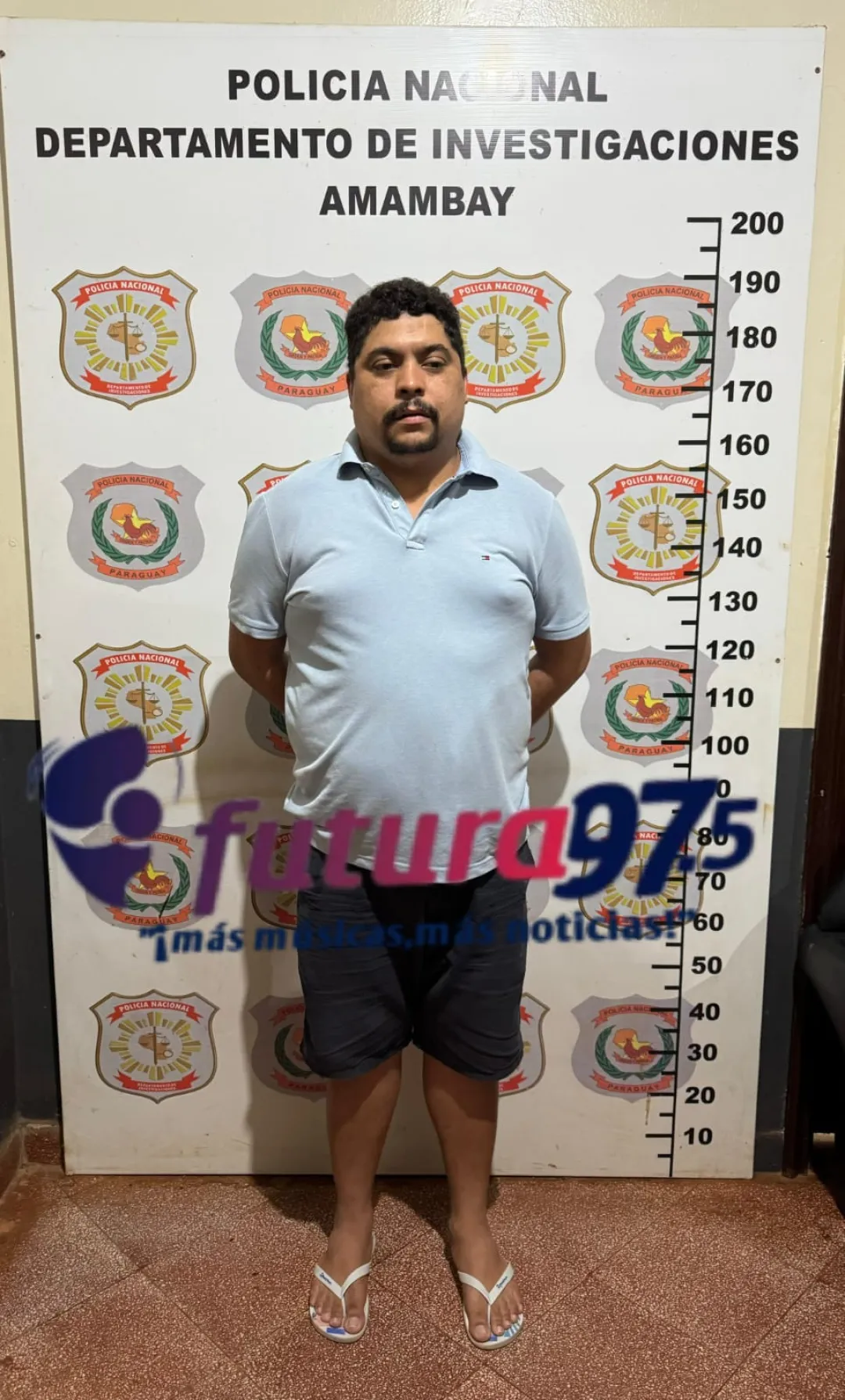 Brasileño con antecedentes es detenido; tenía orden de captura en su país