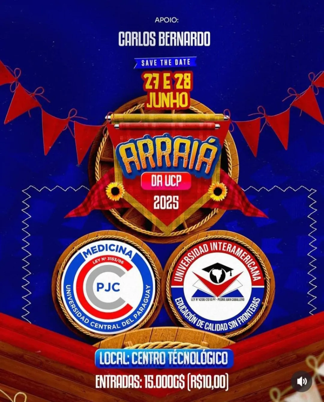 “Arraiá da UCP 25”: La Fiesta de San Juan más grande de la frontera ya tiene fecha