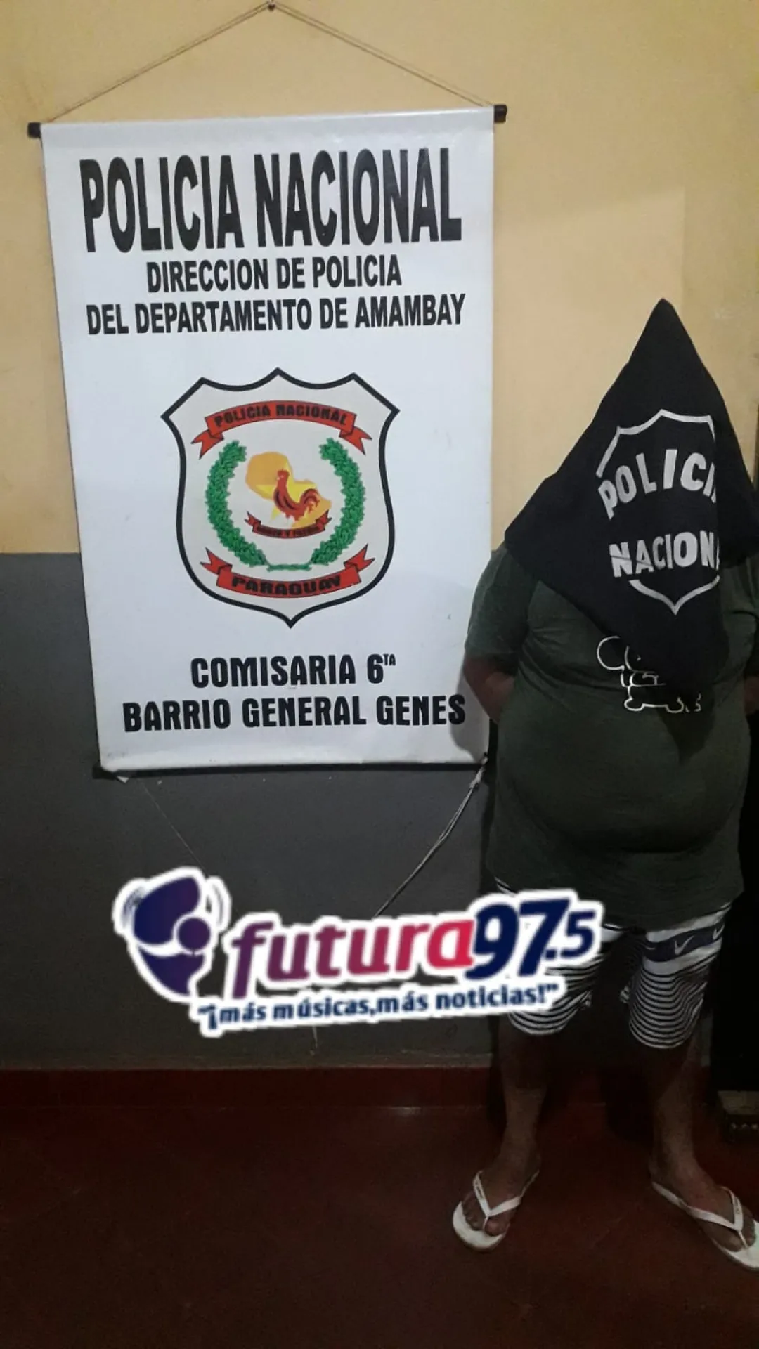 Detienen a hombre buscado por tráfico de drogas y violencia familiar en el barrio Gral. Genes