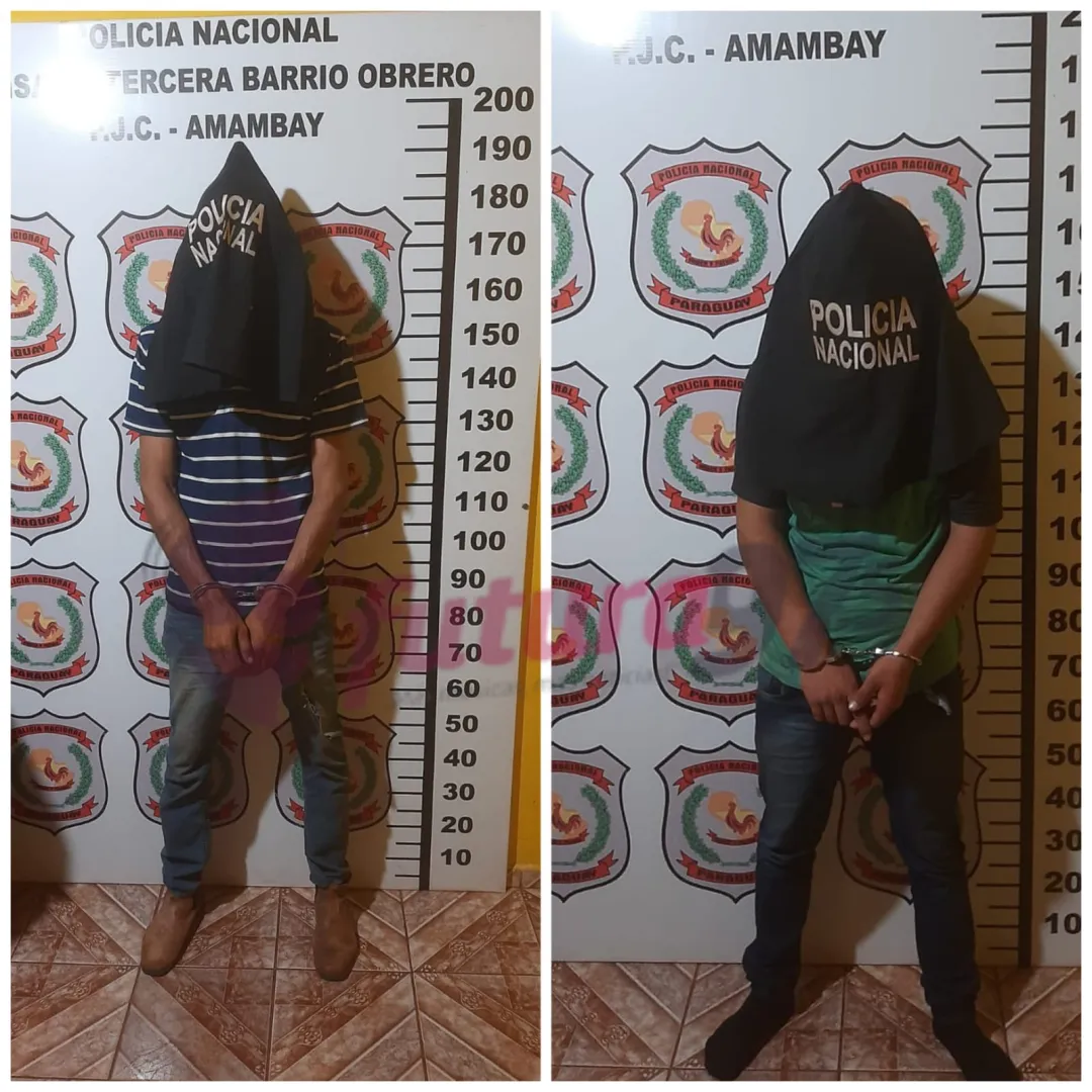 Dos detenidos en el Asentamiento Virgen de los pobres: uno acusado de incendiar una casa y otro de robar una motocicleta