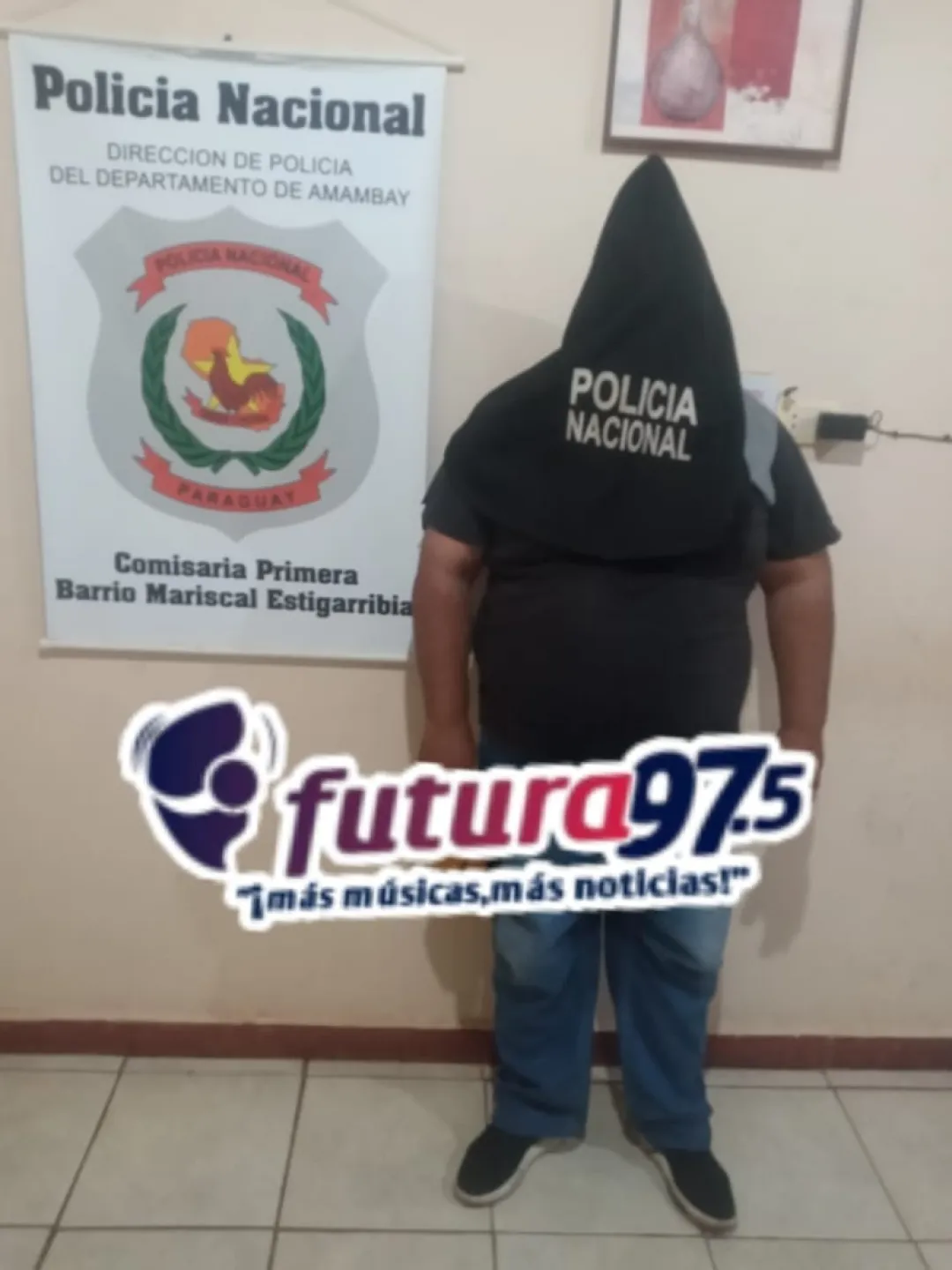 Brasileño con antecedentes aprehendido tras resistirse a un control policial y manejar vehículo robado
