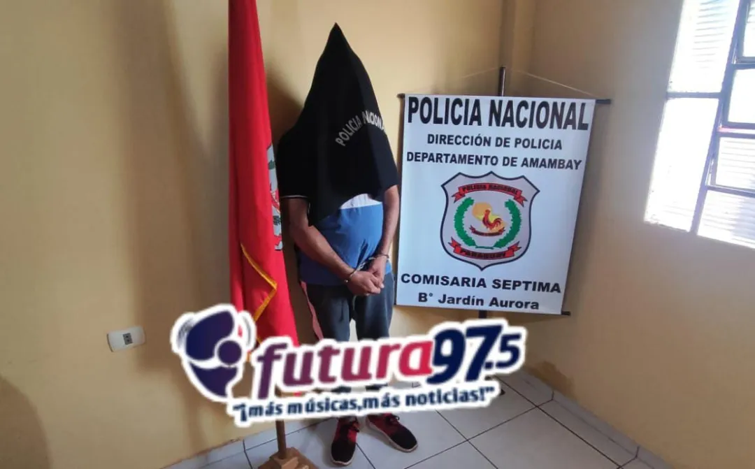 Hombre detenido por violencia familiar hacia su pareja y su cuñada