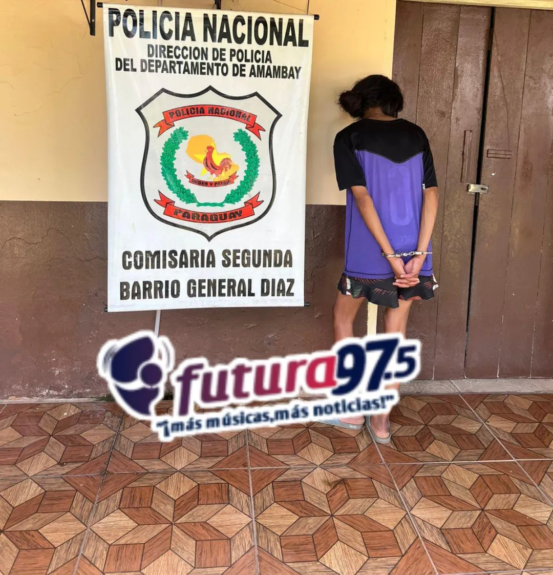 Mujer detenida en arroyo Punta Vakapi tras constatar orden de captura