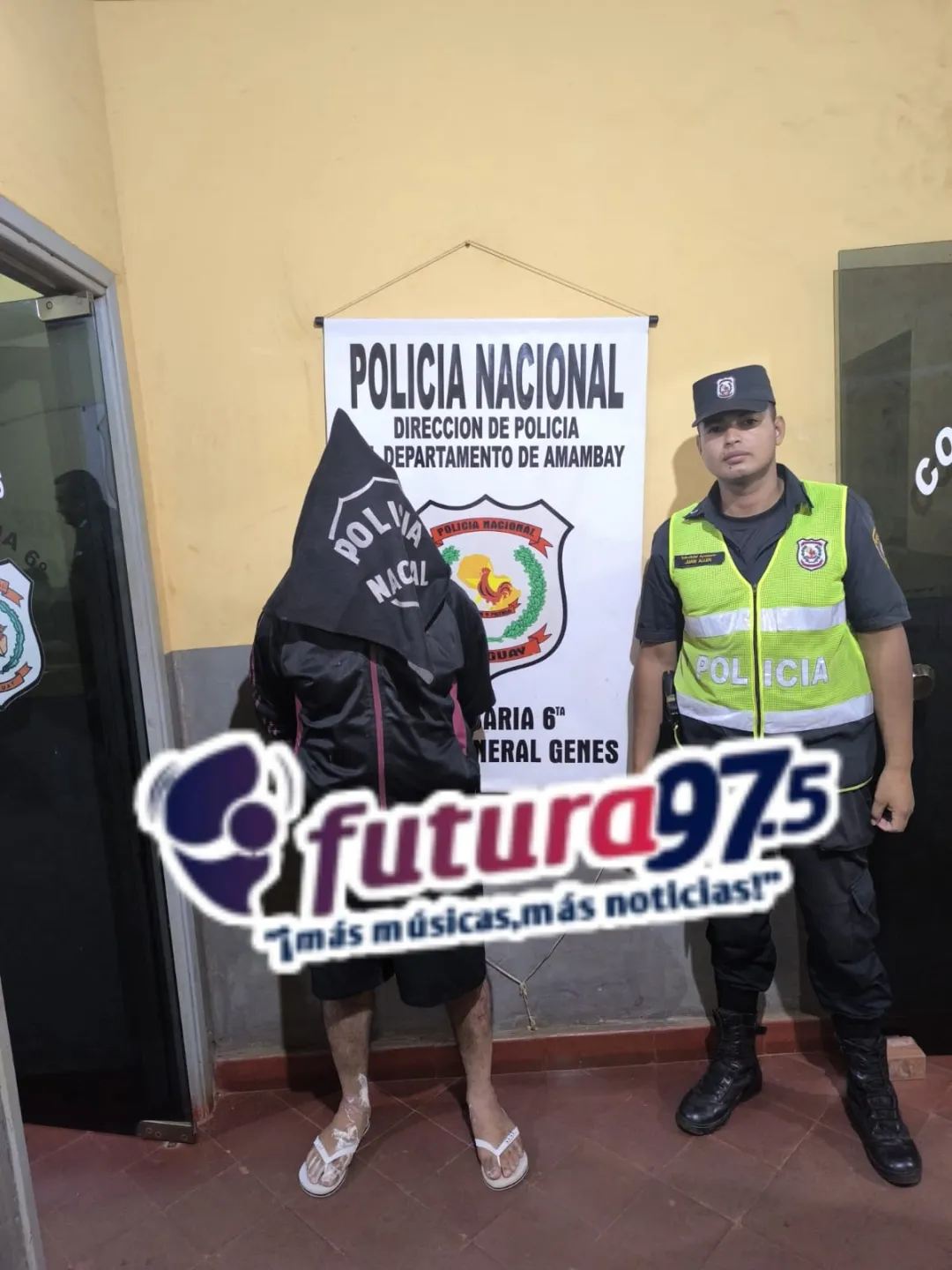 Hombre es aprehendido por violencia familiar y resistencia en PJC