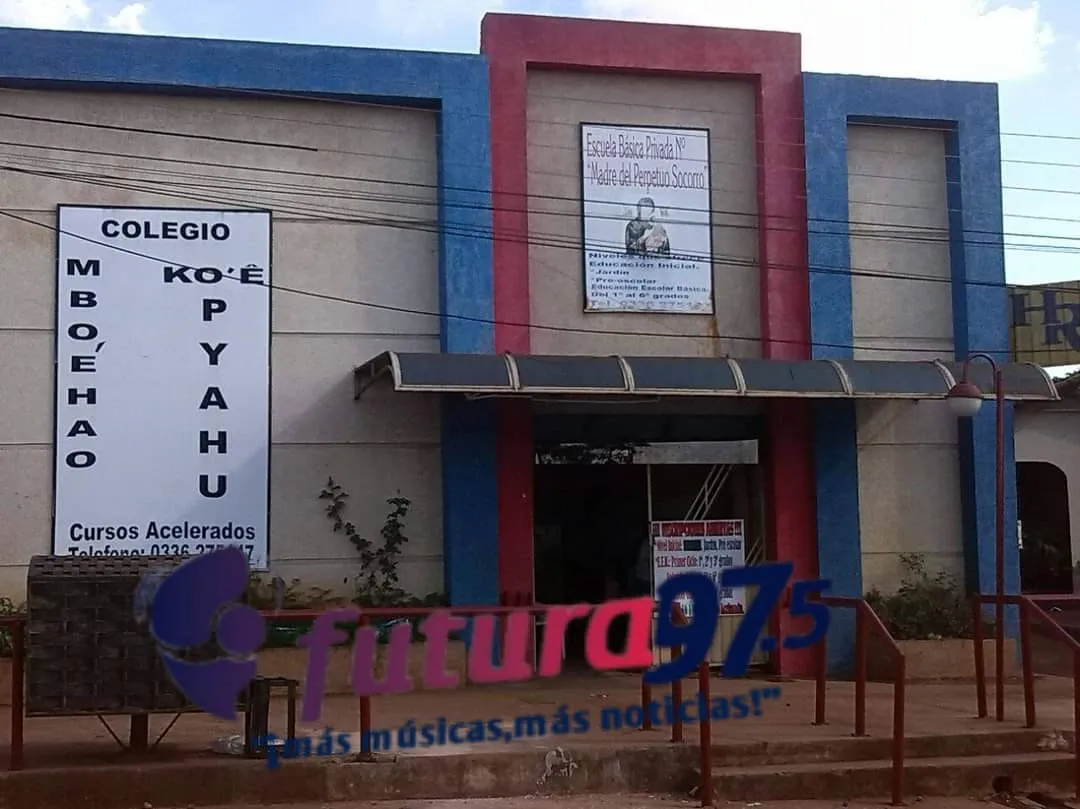 Hurto en escuela privada: Sustraen varios objetos en horas de la madrugada