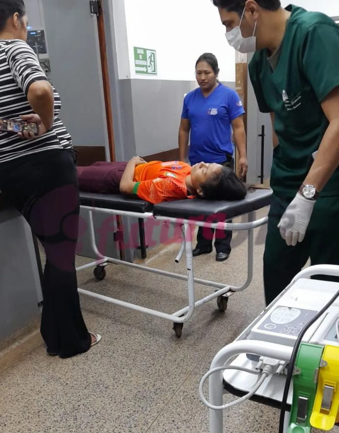 Joven de 18 años sufre accidente de tránsito en Yvype