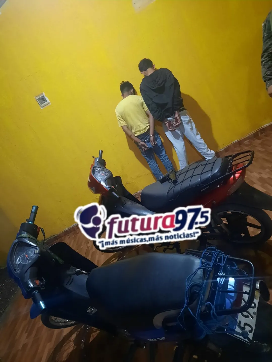 Dos menores aprehendidos tras persecución policial por supuesto hurto de motocicleta