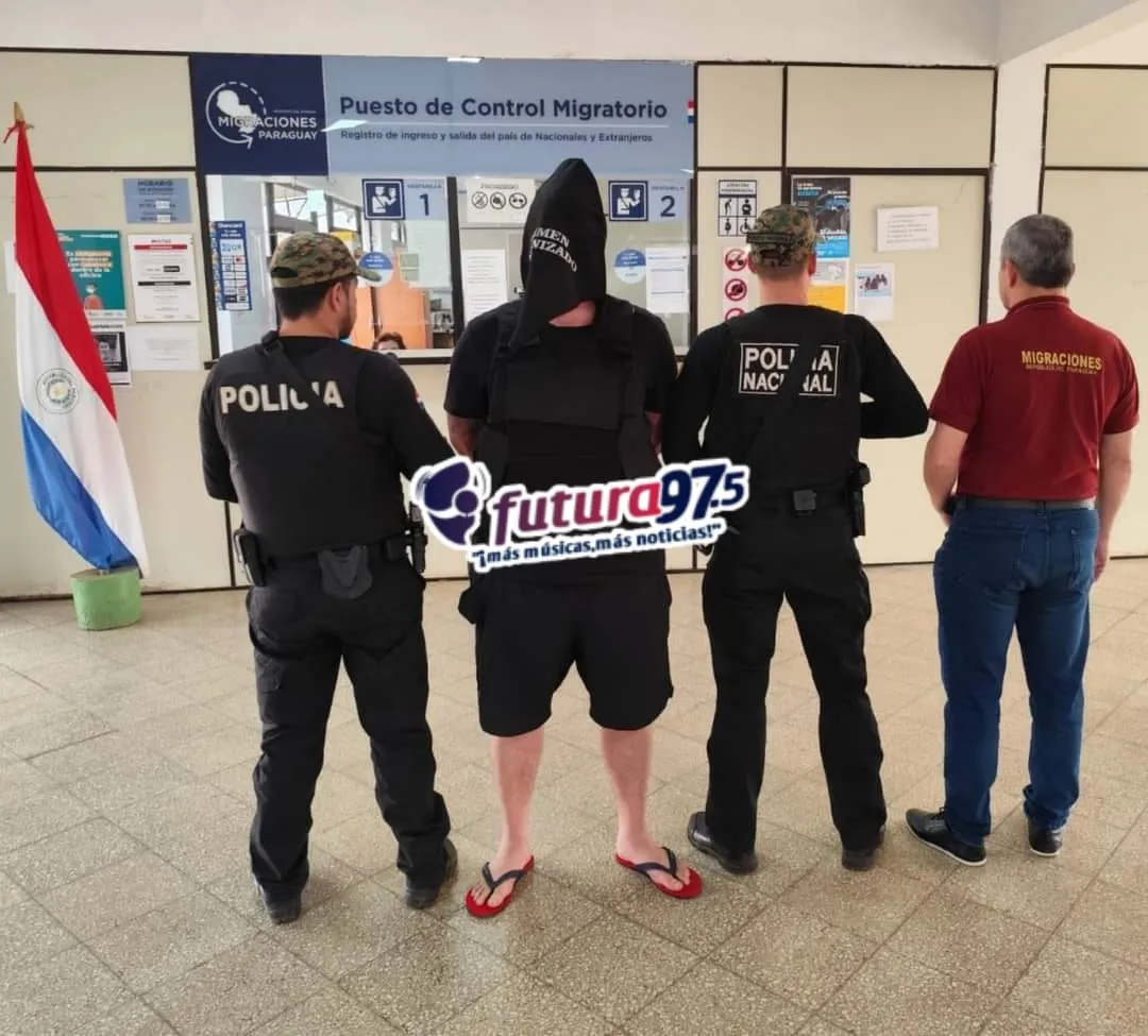 Brasileño aprehendido en allanamiento fue entregado a autoridades de su país