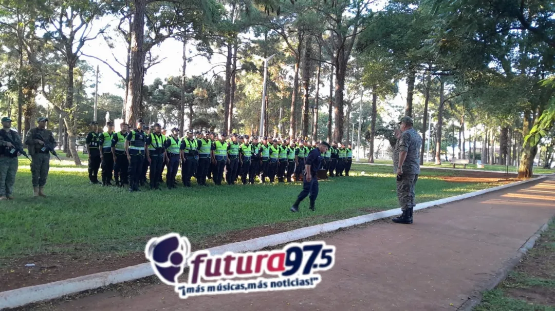 101 Nuevos agentes refuerzan la seguridad en Amambay
