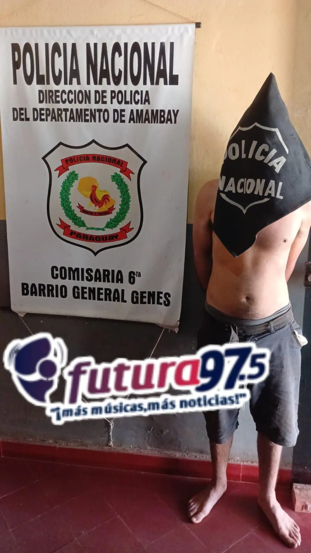 Joven de 24 años es aprehendido por maltratar a su madre en el Asentamiento San Miguel