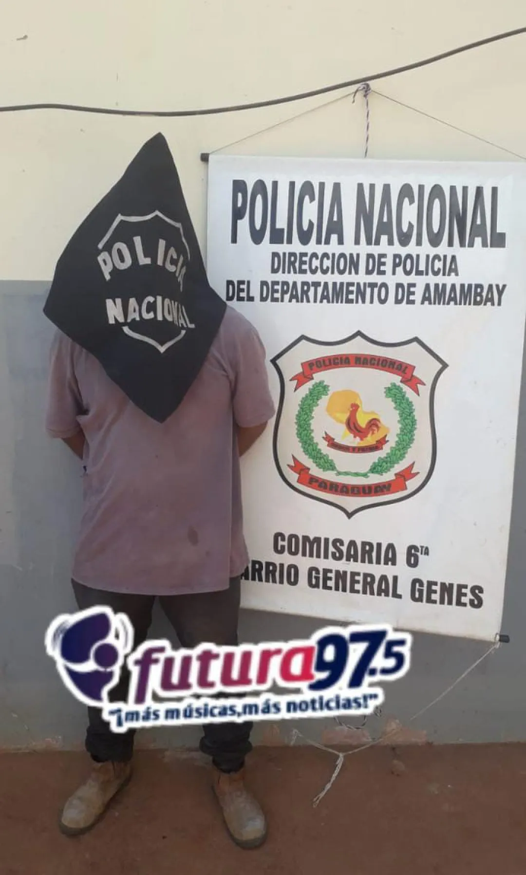 Hombre señalado como sospechoso de homicidio se entrega a la policía