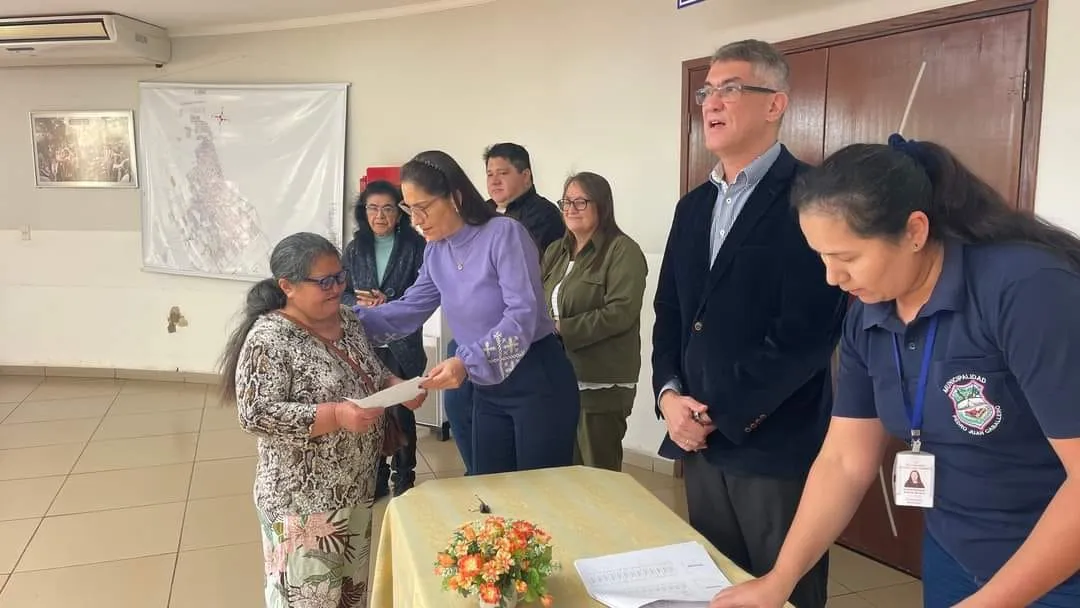 PJC: 28 nuevas familias reciben sus certificados de ocupación de lotes de la Municipalidad
