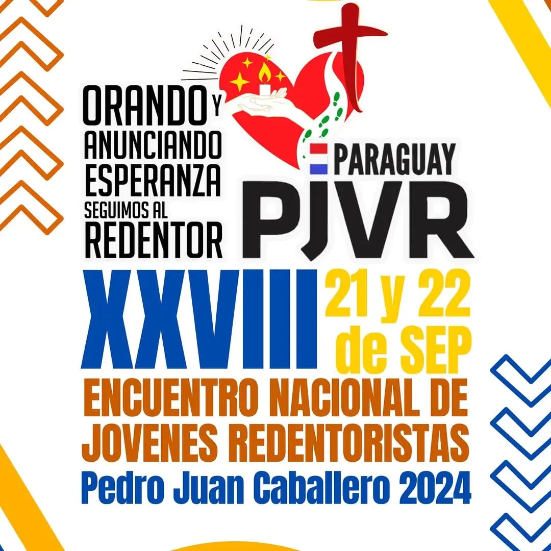 XXVIII Encuentro Nacional de Jóvenes Redentoristas se llevará a cabo en Pedro Juan Caballero
