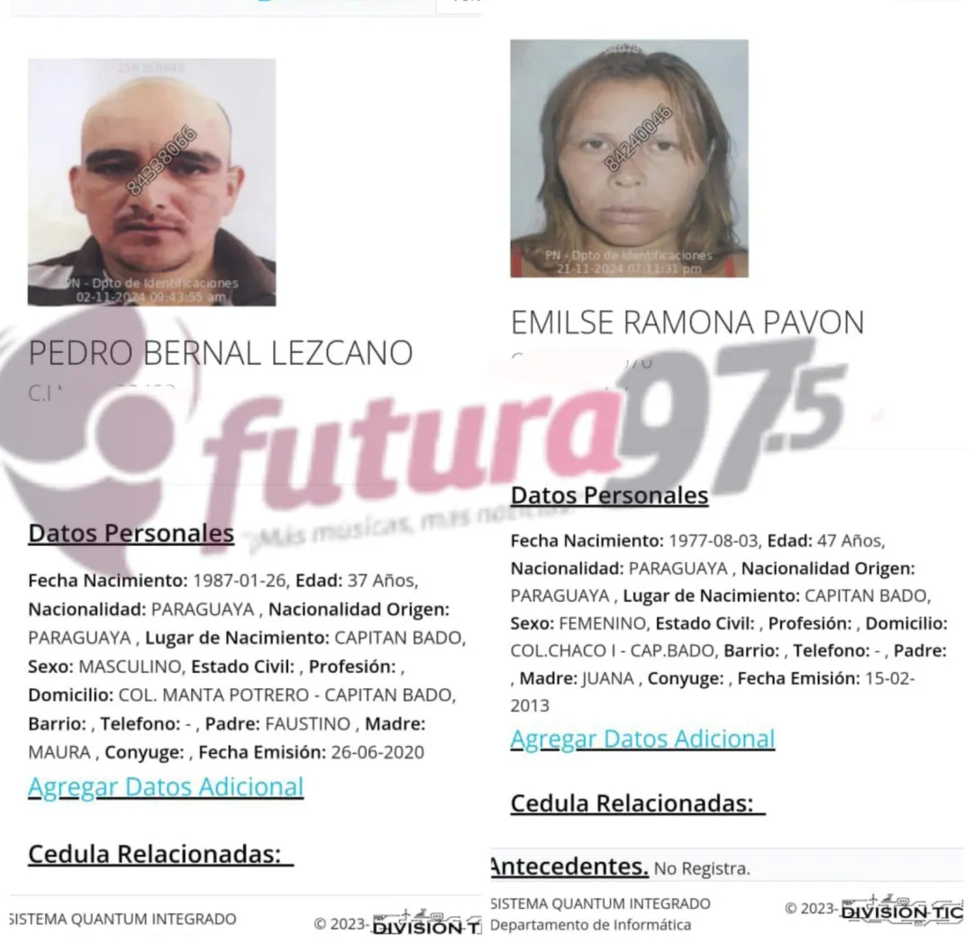 Dos detenidos por secuestro exprés de ciudadano brasileño en Capitán Bado