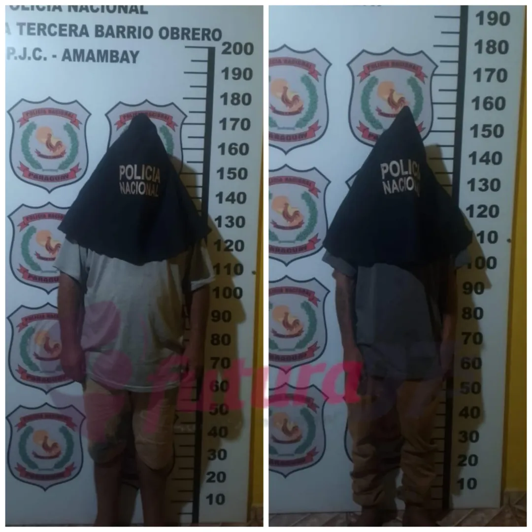 Dos aprehendidos por violencia familiar en barrio Obrero