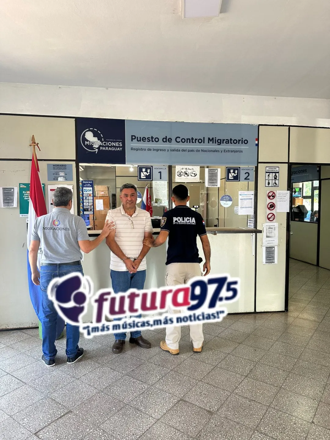 Brasileño es expulsado de Paraguay tras ser detenido por condena de narcotráfico en Brasil