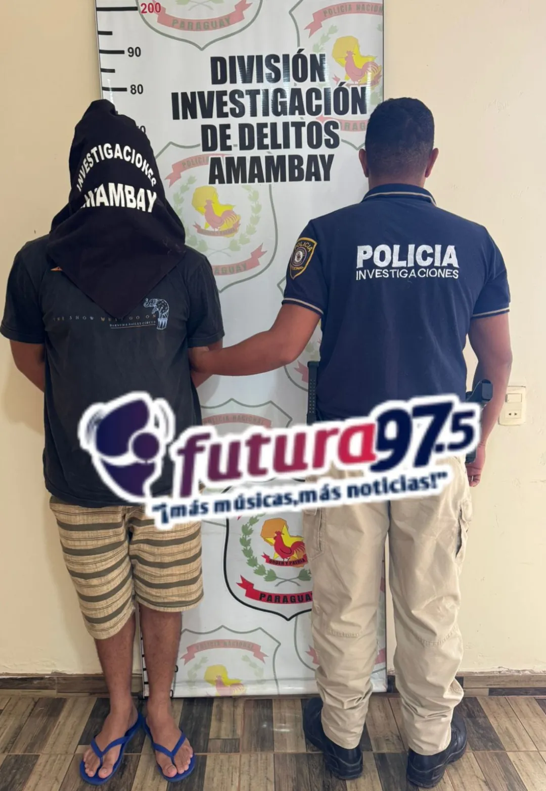 Detienen en Bella Vista Norte a hombre buscado por asalto con derivación fatal en Brasil