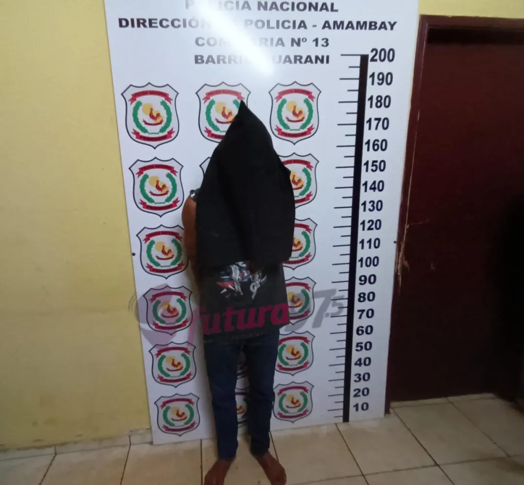 Aprehenden a hombre por hurto domiciliario en el barrio Guaraní