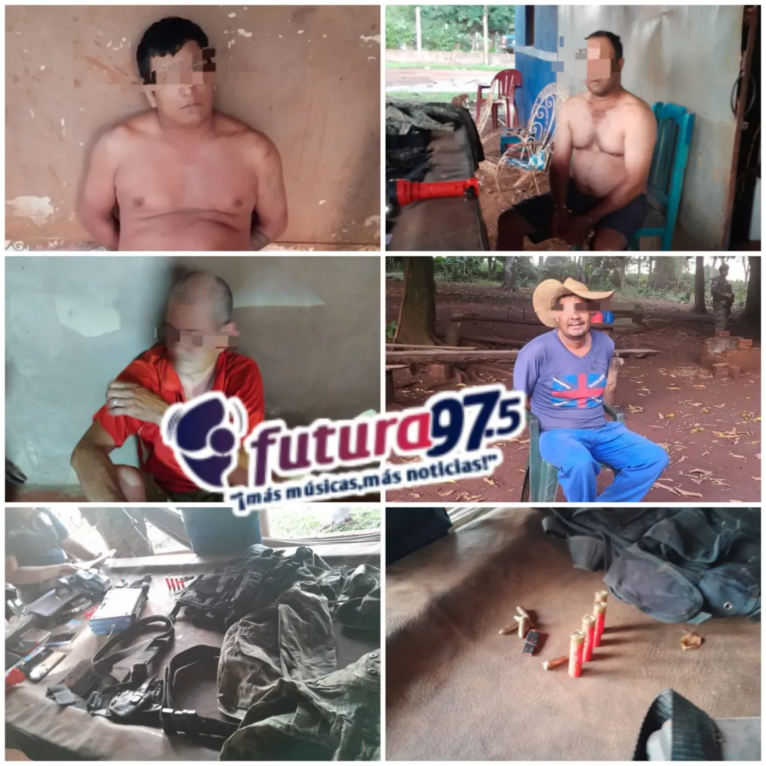 Allanamientos en Cerro Corá por intento de homicidio a ganaderos : Cuatro aprehendidos y evidencias incautadas