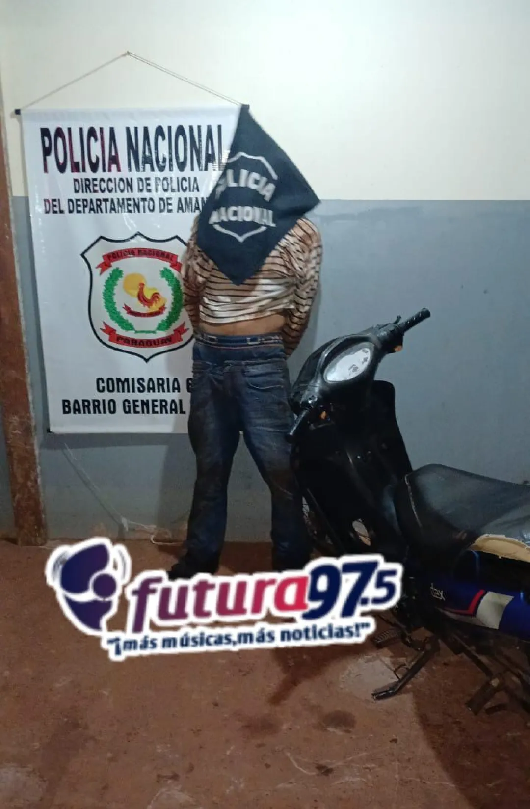 Intento de hurto de motocicleta termina en aprehensión en la Fracción Eucaliptal