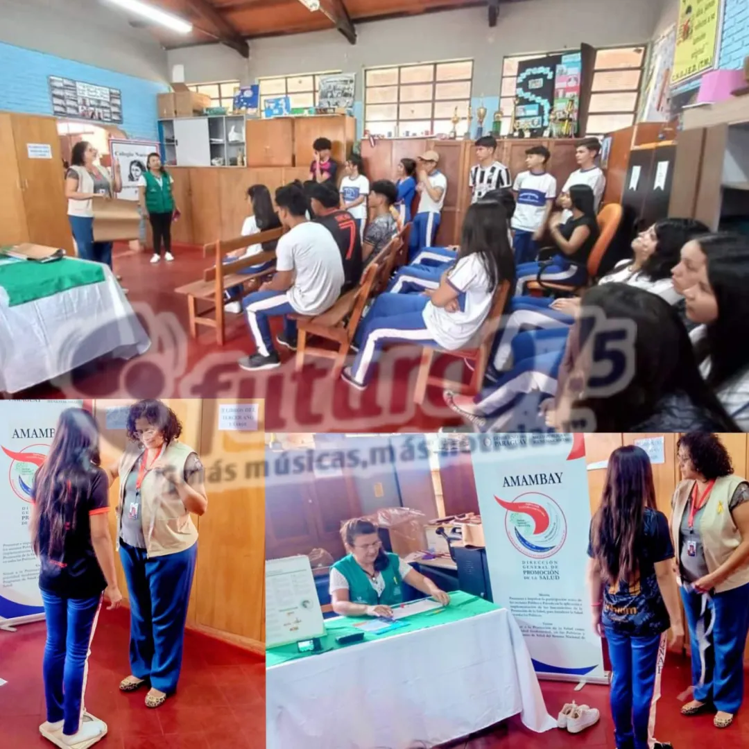 Profesionales de salud promueven estilos de vida saludable en escuelas
