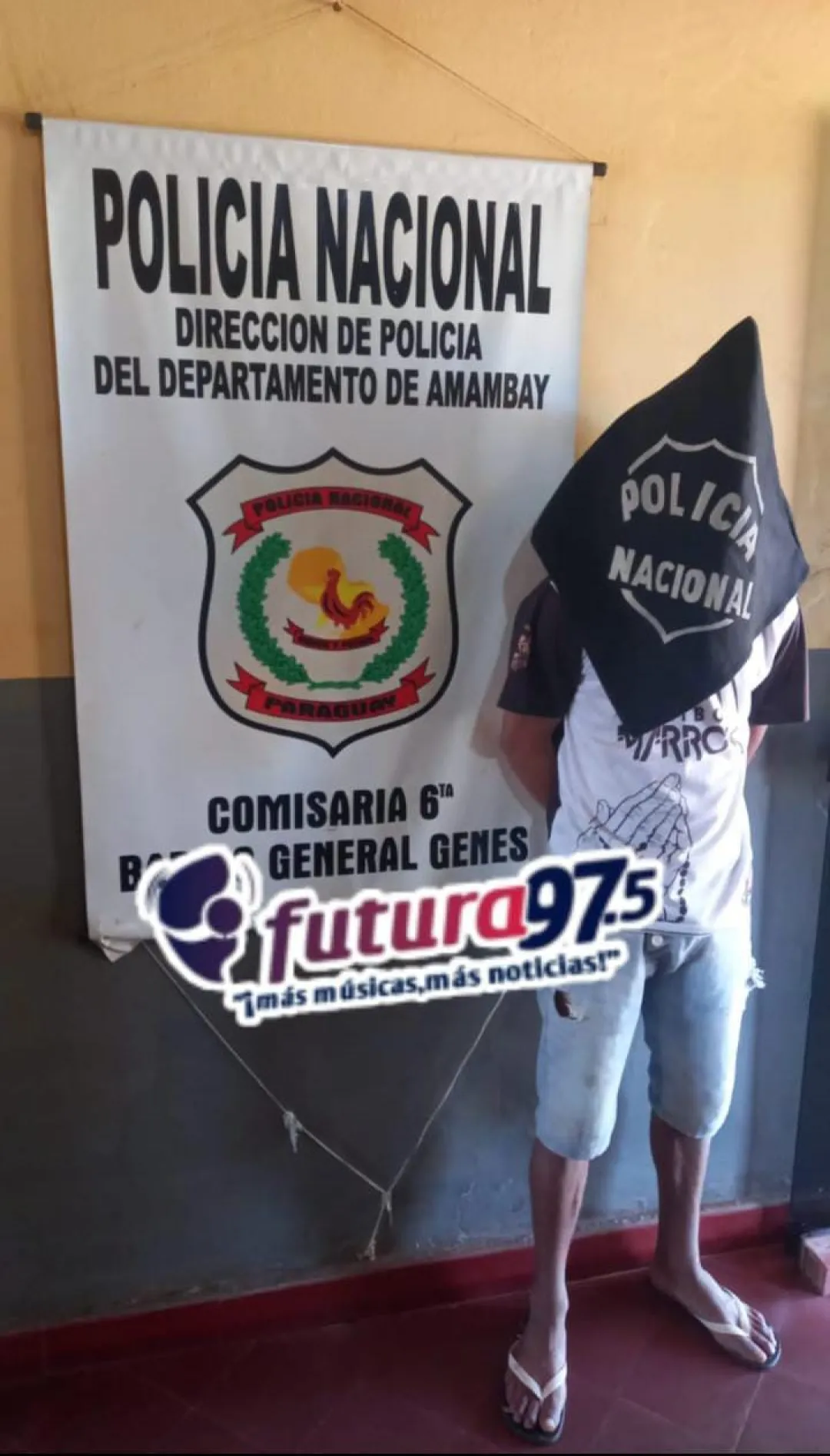 Joven brasileño detenido por hurtos cometidos en 2021 y 2022