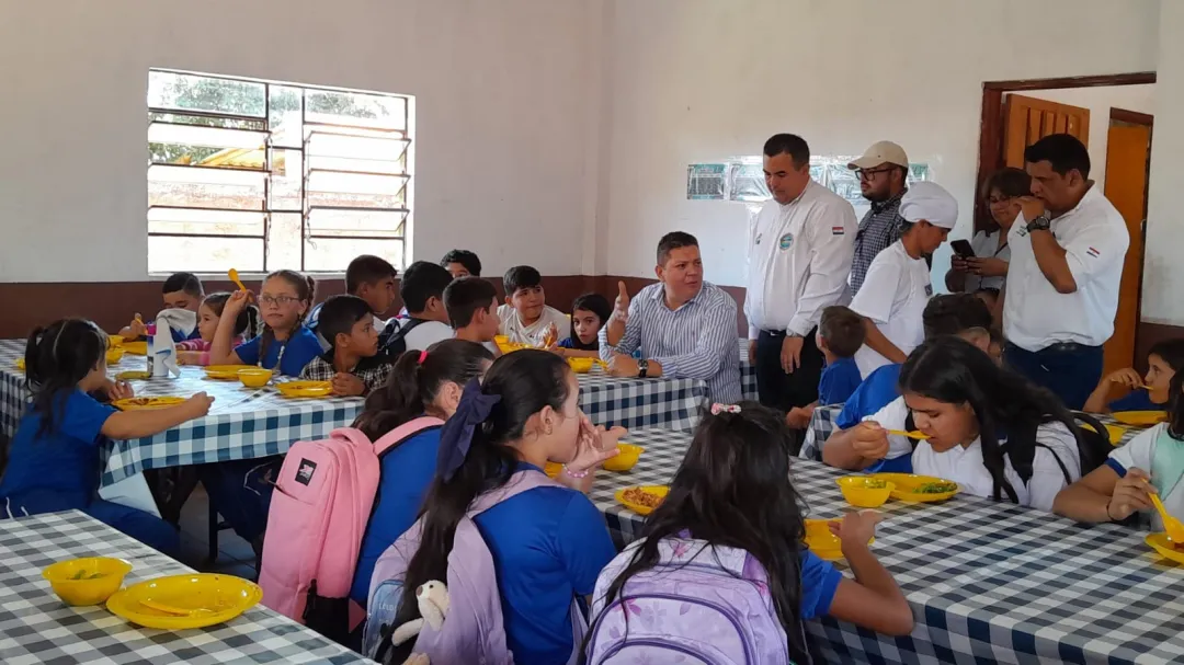Lanzamiento del Programa Hambre Cero en las Escuelas de Amambay