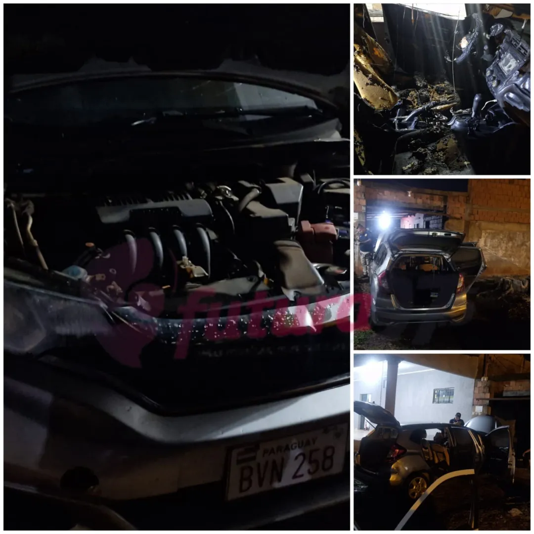 Incendian vehículo de una mujer en el barrio San Gerardo