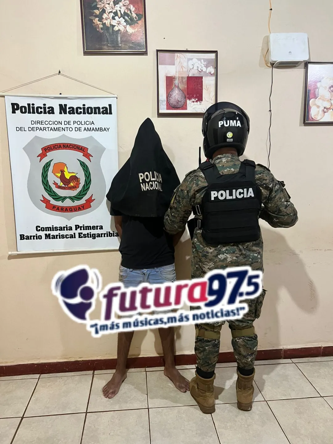 Joven es aprehendido por incumplir restricciones y resistirse a la policía