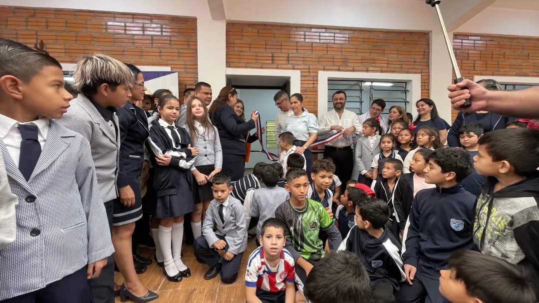 PJC: Escuela "Niño Jesús" beneficiada con construcción de un pabellón con cuatro salas
